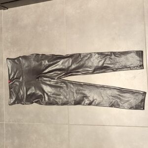 Spanx Faux Leather Leggings black size S/P